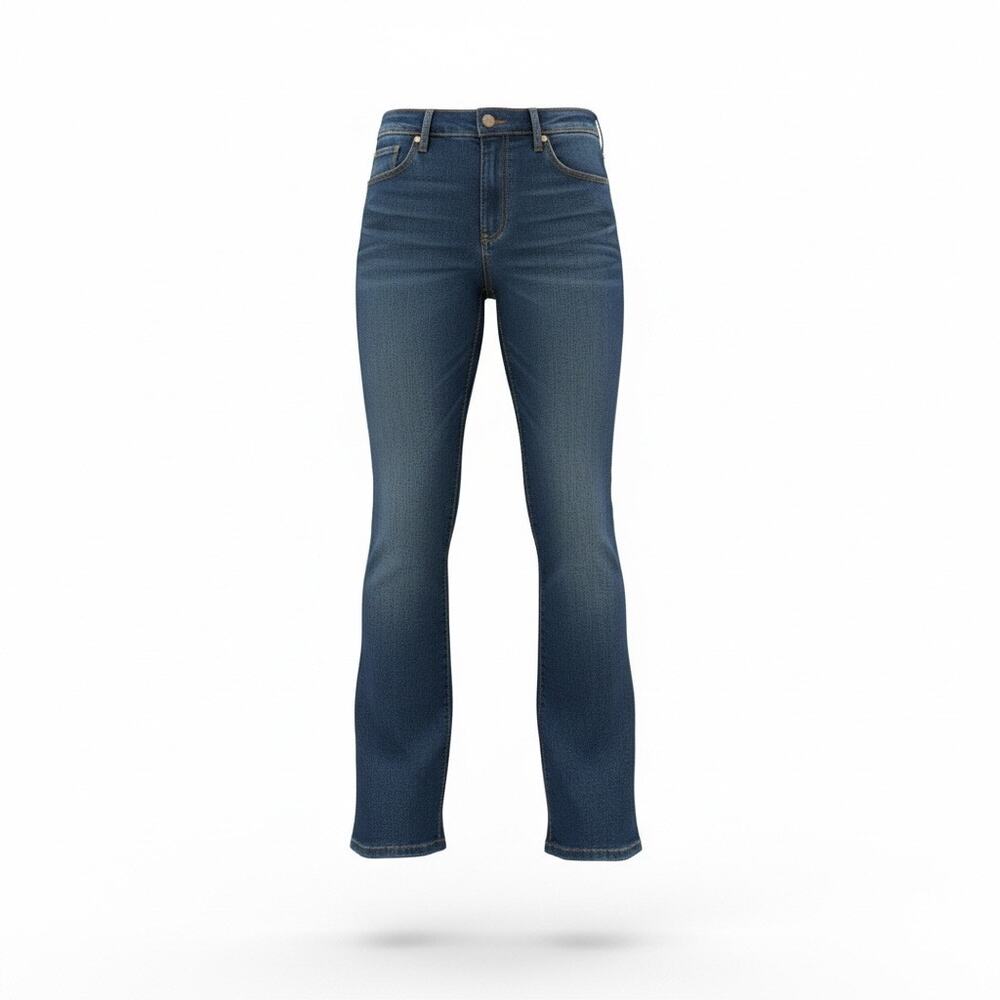 American Eagle Womens 14 Next Level Stretch Bootcut Jeans Medium Wash